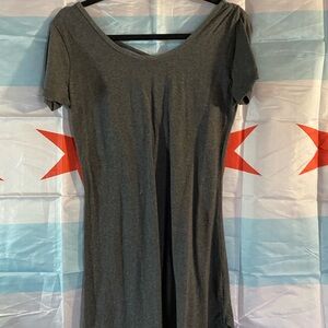 Heart Hips Charcoal Mini Dress